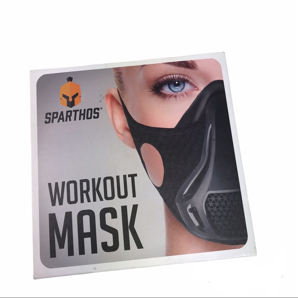 Sparthos Workout Mask- for Gym, Cardio Open Box